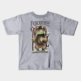 The Manx fenodyree Kids T-Shirt